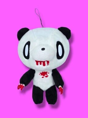 Gloomy Bear Black & White Panda Plush